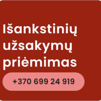 isankstinis geliu uzsakymas vilniuje